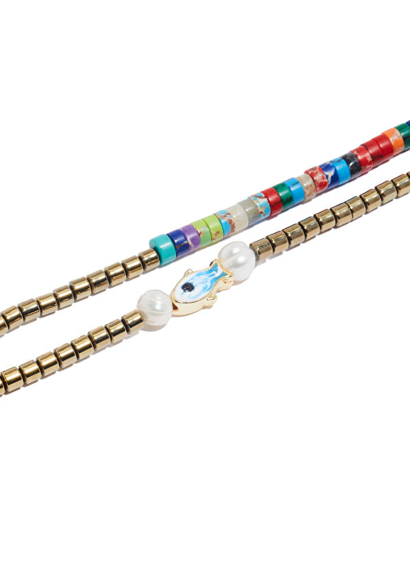 Beymen Club Multicolored Natural Stones Women's Bracelet - 3