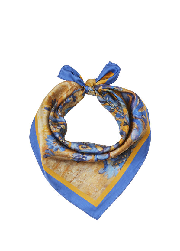 Beymen Club Taba 50x50 cm İpek Eşarp - 1