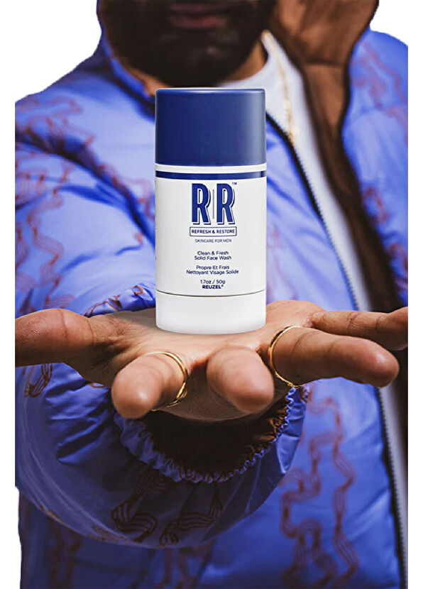 Reuzel Clean & Fresh Solid Face Wash Nemlendirici Stick  Yüz Temizleyici 50 gr - 4