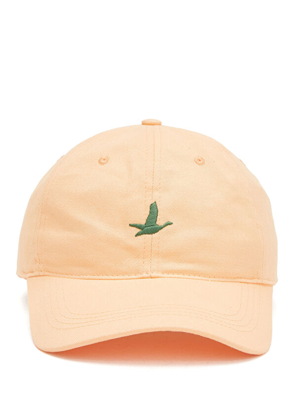 Beymen Club Turuncu Logo Nakışlı Erkek Gabardin Şapka - 2