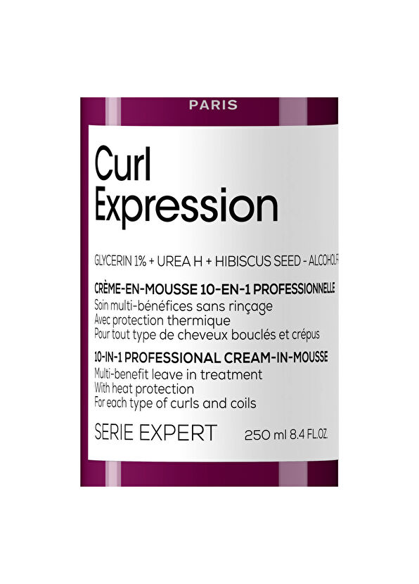 Loreal Professionnel Curl Expression Kıvırcık Saçlar İçin Şekillendirici Krem Köpük 250 ml - 4