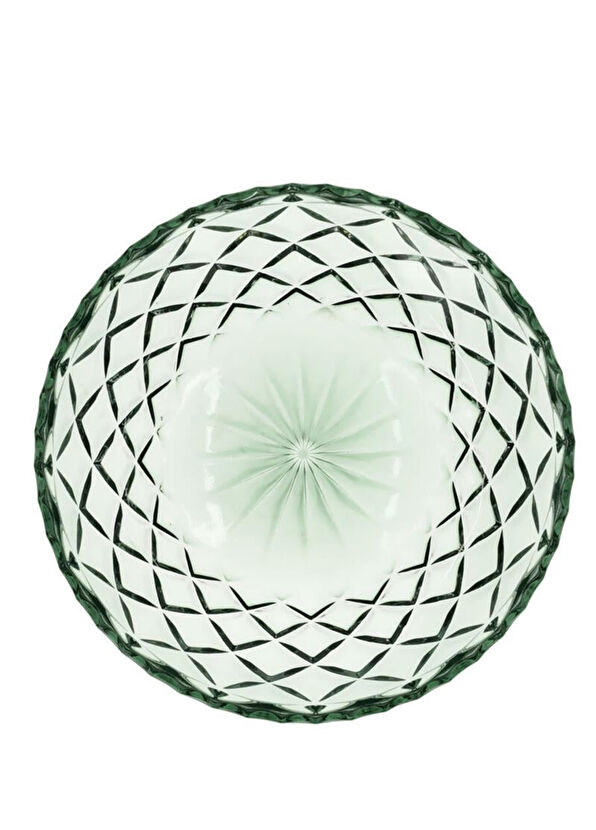 Lyngby Glas Sorrento Asian Green Glass Set of 4 Plates - 3