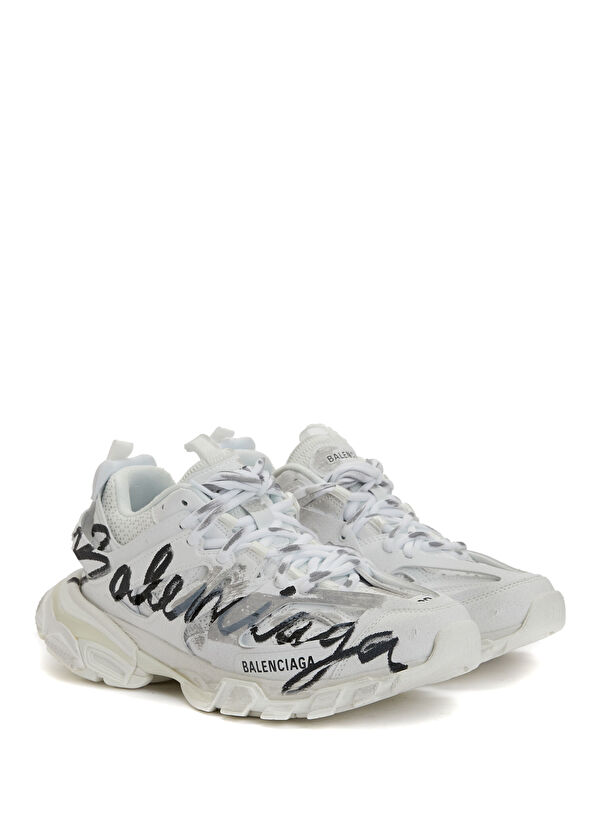 Balenciaga Track Beyaz Kadın Sneaker - 2