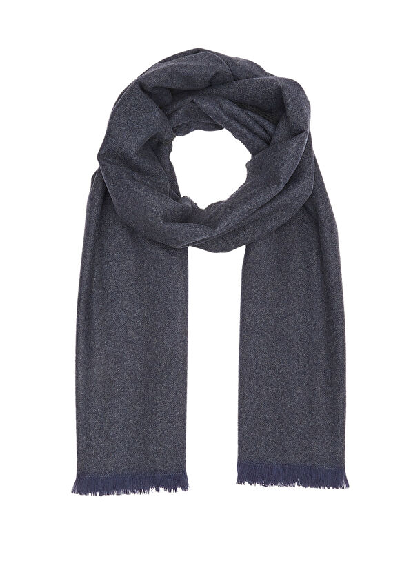 Network Lacivert Erkek Atkı - 2