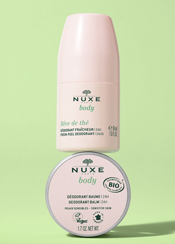 Nuxe Rêve de Thé Yeşil Çay Özlü Deodorant 50 ml + Nuxuriance Ultra Yaşlanma Karşıtı Krem 15 ml 2'li Set  - 3