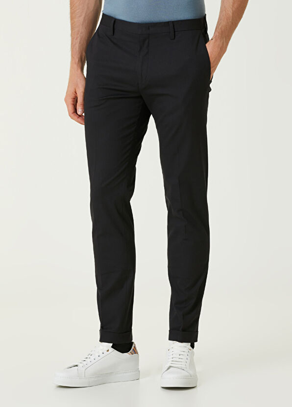Paul Smith Lacivert Organik Pamuk Pantolon - 2