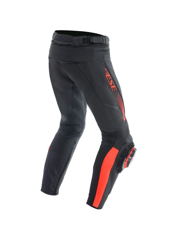 Dainese SuperSpeed Black Red Deri Erkek Motosiklet Pantolon - 2
