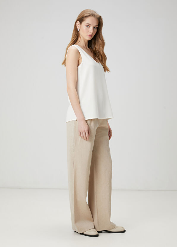 Beymen Club Kırık Beyaz Krep Atlet - 2