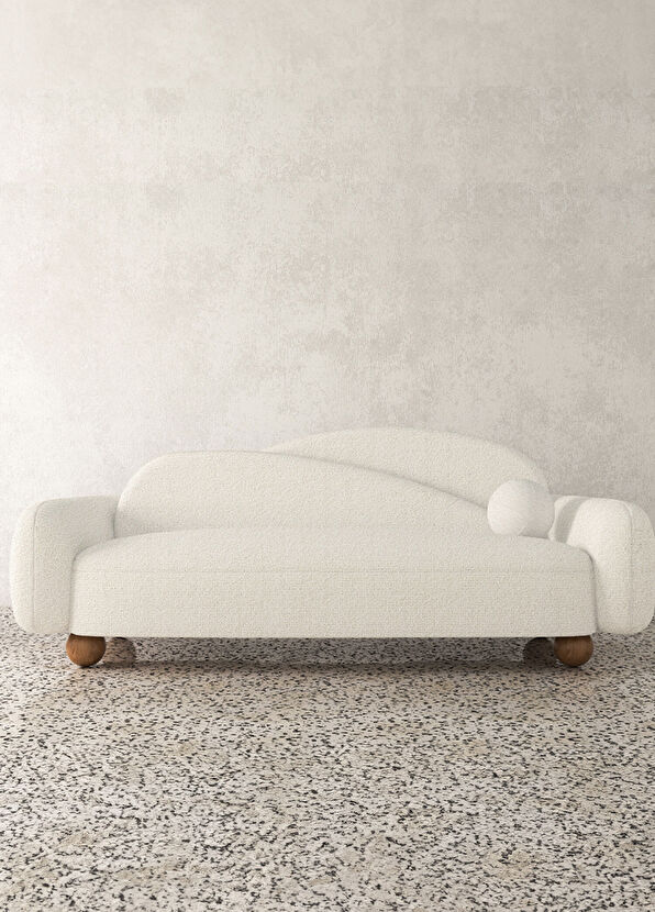 Deekobjects Ear Ekru Ceviz Ayaklı Kanepe - 2