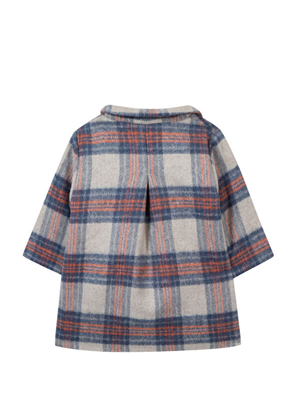 Tartine Et Chocolat Checkered Colored Girls' Coat - 2