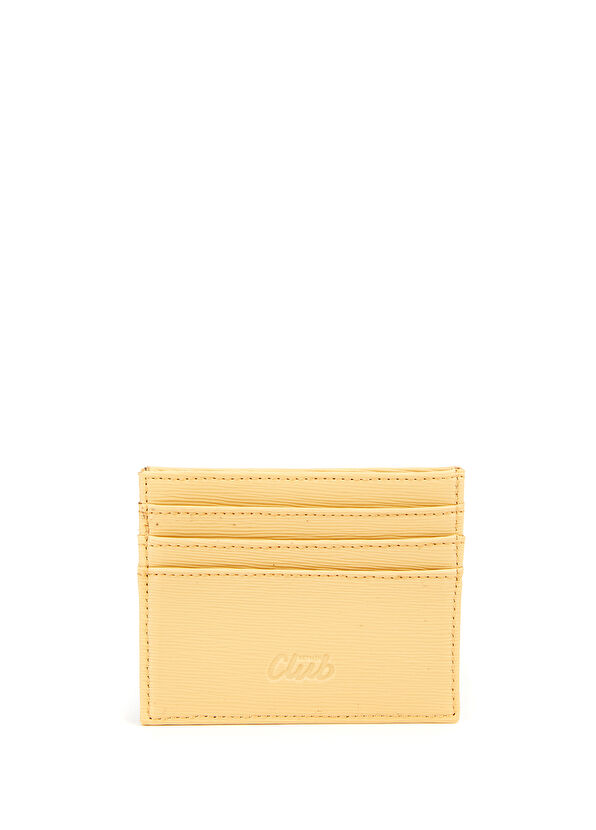 Beymen Club Yellow Logo Detailed Womens Card Holder - 2