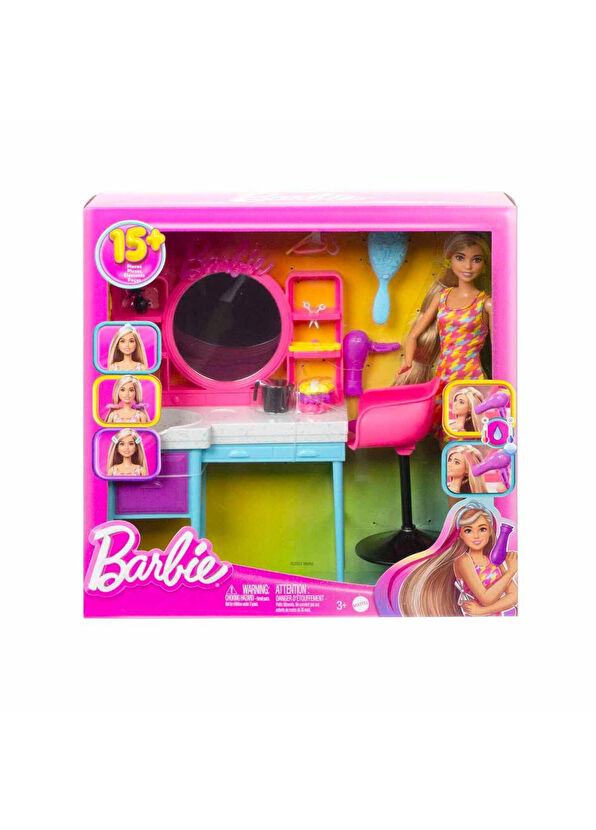 Barbie Muhteşem Kuaför Oyun Seti HKV00 - 4