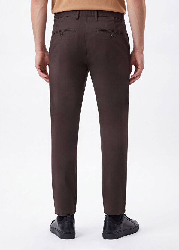 Beymen Club Regular Classic Khaki Twill BiStretch Sports Pants - 3