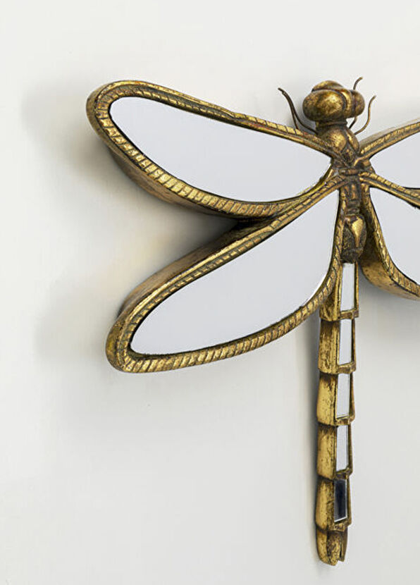 Kare Design Dragonfly Dekoratif Duvar Aynası - 4