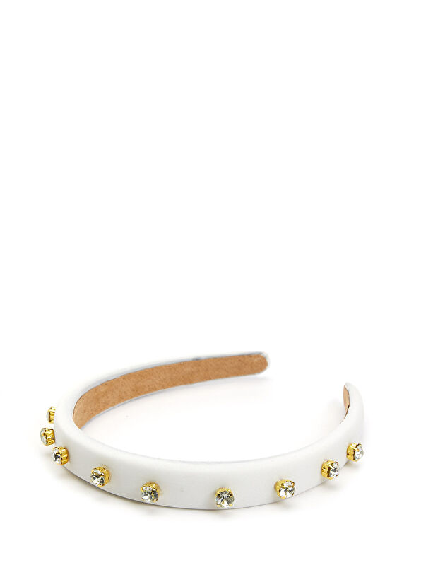 Queen Unique Beyaz Kız Çocuk Taç - 2