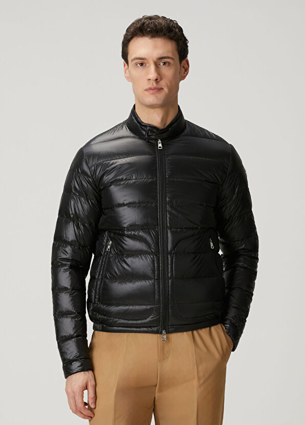 Siyah Puff Mont - Görsel 4