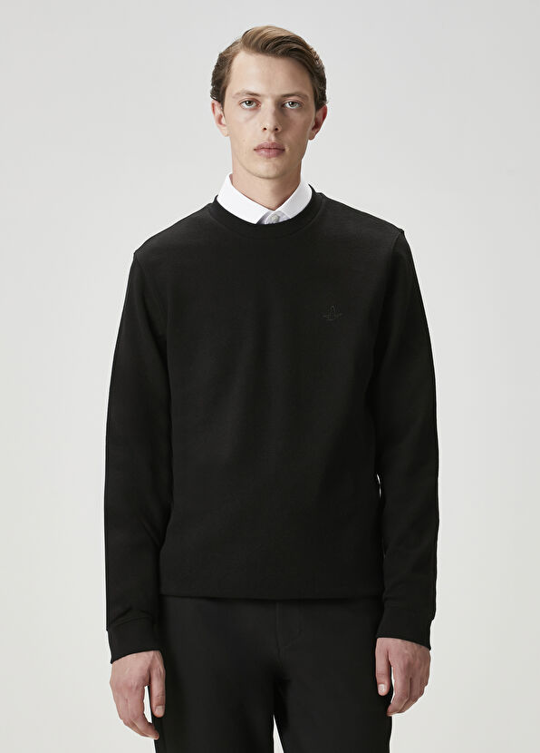 Beymen Club Black Long Sleeve T-Shirt - 1