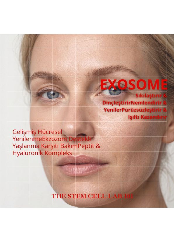The Stem Cell Lab 101 Face Serum Eksozom ile Zenginleştirilmiş Anti-Aging Yaşlanma Karşıtı Cilt Serumu 30 ml - 2