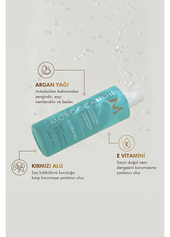Moroccanoil Hydrating Nemlendirici Saç Bakım Şampuanı 250 ml - 2