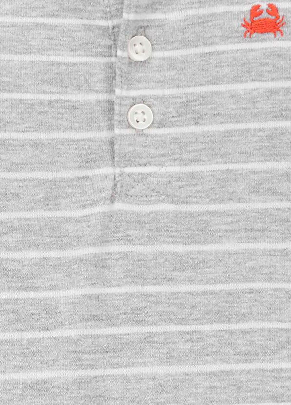 Carter's Grey Short Sleeve Snap Body and Pants 2-Pack Baby Boy Set - 2