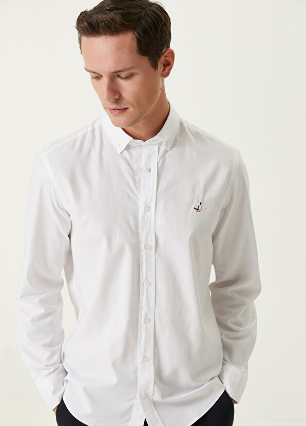 Beymen Club Comfort Fit White Shirt - 2