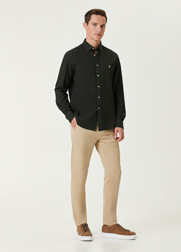 Beymen Club Comfort Fit Haki Gömlek - 3