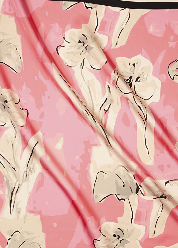 Beymen Club Pembe 90x90 cm İpek Eşarp - 2