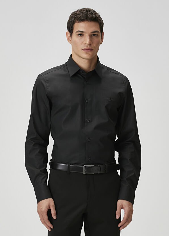 Beymen Club Slim Fit Black Shirt - 1