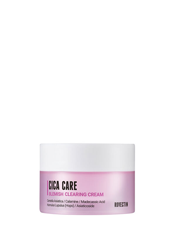 Rovectin Cica Care Blemish Clearing Cream Kırmızı Leke ve Stres Karşıtı Gözenek Tıkamayan Yüz Kremi 50 ml - 1