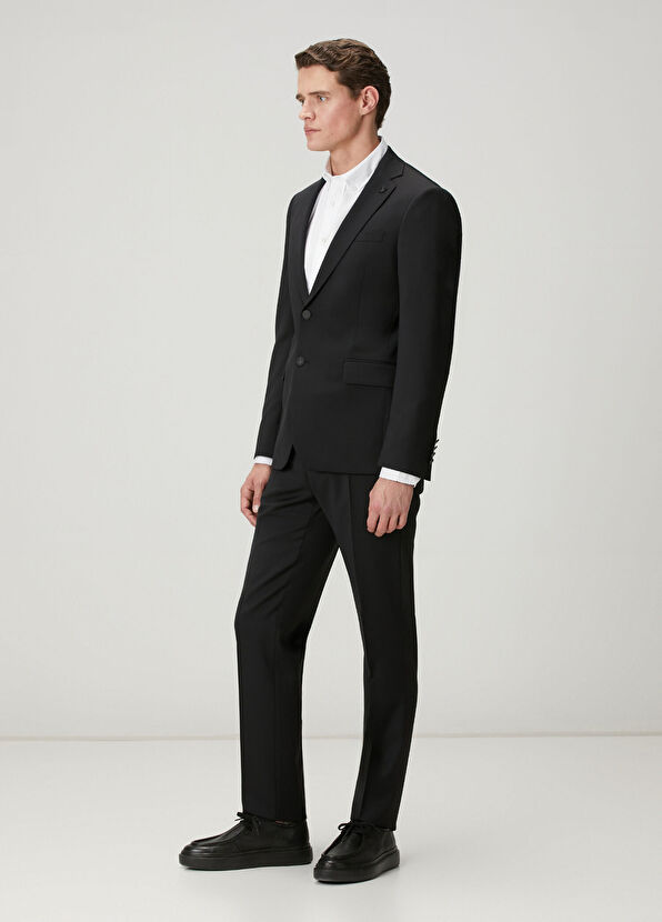 Beymen Club Black Wool Thin Classic Suit - 2