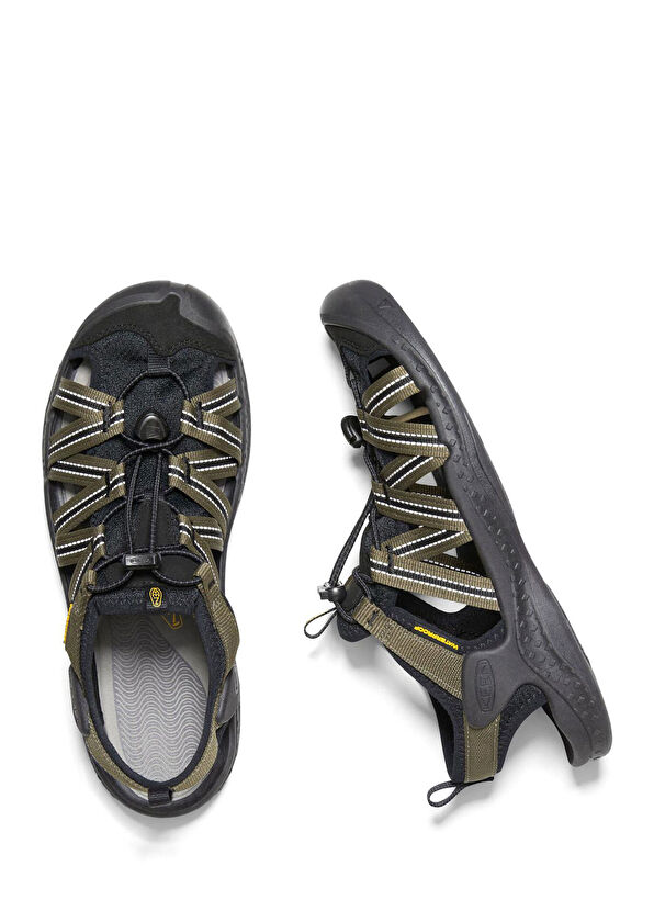 Keen Drift Creek H2 Dark Olive Black Men's Sandals - 4