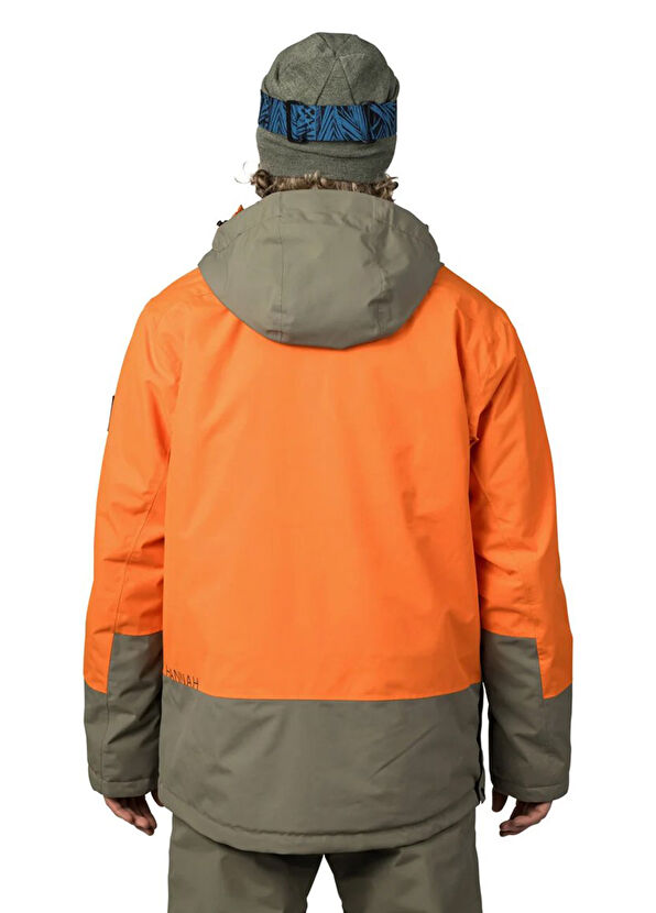 Hannah Patty FD Puffinsbill Burntolive Hooded Men's Ski Snowboard Jacket - 4