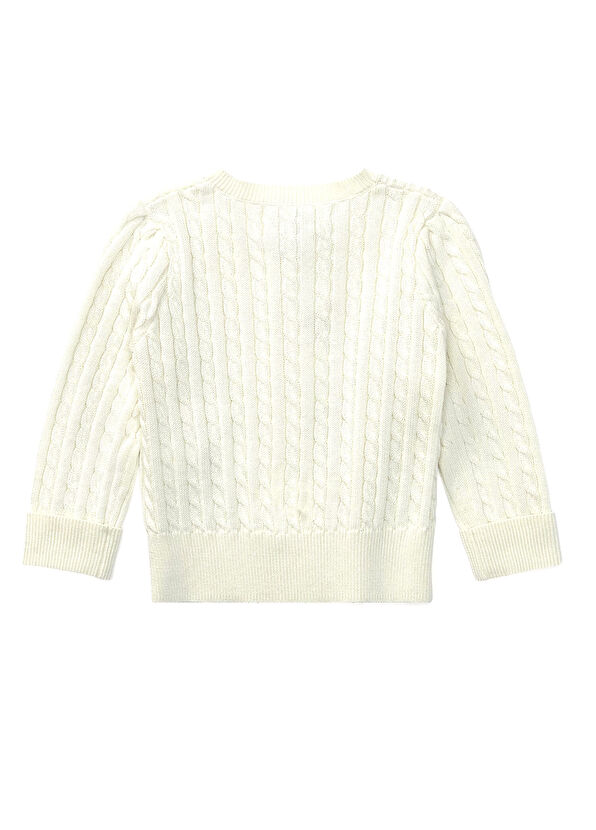 Polo Ralph Lauren Bej Unisex Bebek Hırka - 2