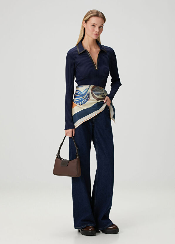 Nyluxe Koyu Kahverengi Kadın Çanta - Görsel 3