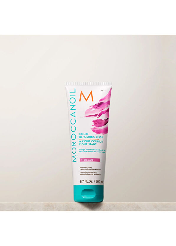 Moroccanoil Color Depositing Hibiscus Color Refreshing Hair Mask 200 ml - 3