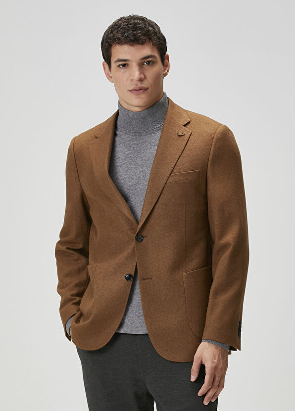 Beymen Club Deve Tüyü Yün Kaşe Ceket - 1