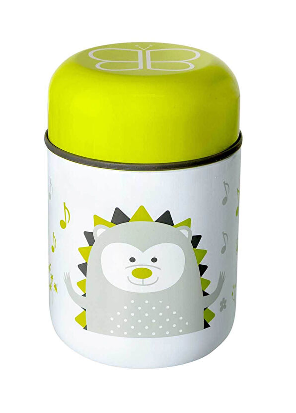 Bblüv Food Green Spooned Thermal Baby Food Thermos - 3