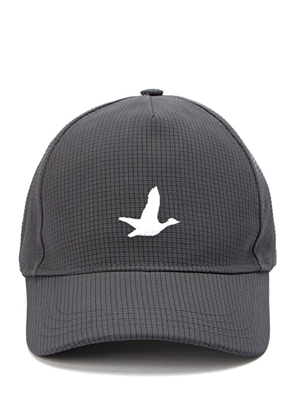 Beymen Club Antrasit Logo Detaylı Erkek Şapka - 2