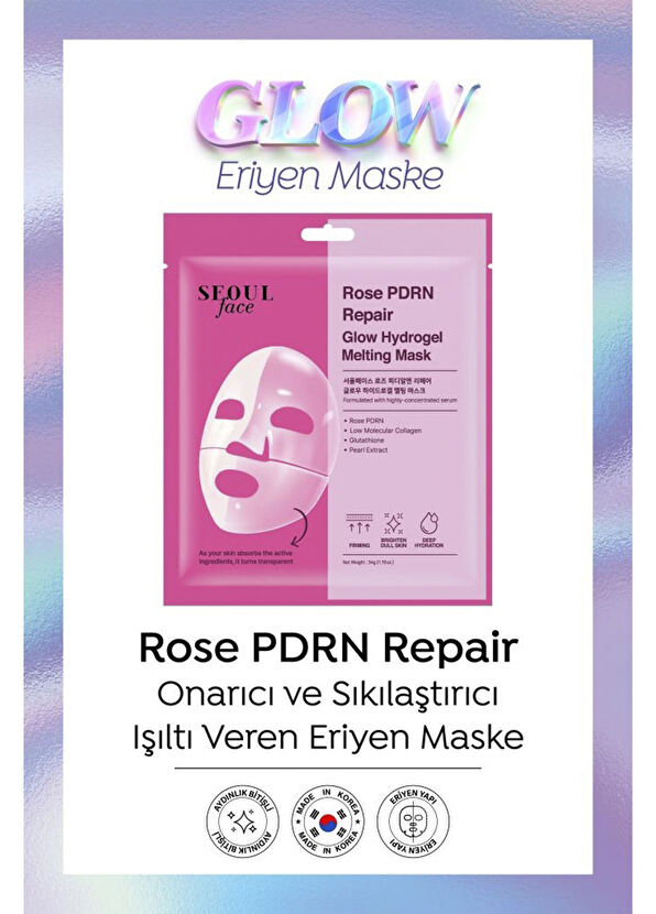 Dermal Rose Rose Moisturizer and Matcha Melting Glow Mask Set - 2