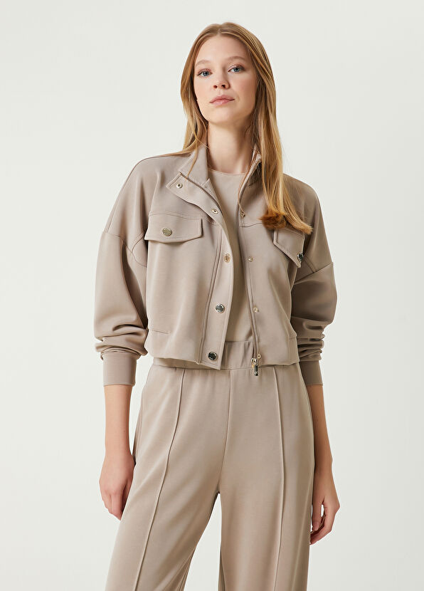 Beymen Club Bej Ceket Formlu Sweatshirt - 1