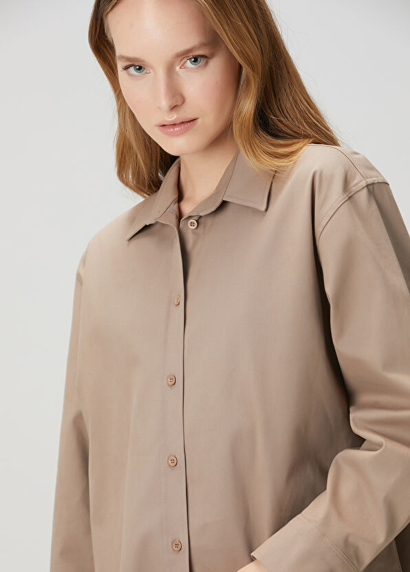 Beymen Club Açık Kahverengi Dış Gömlek - 2
