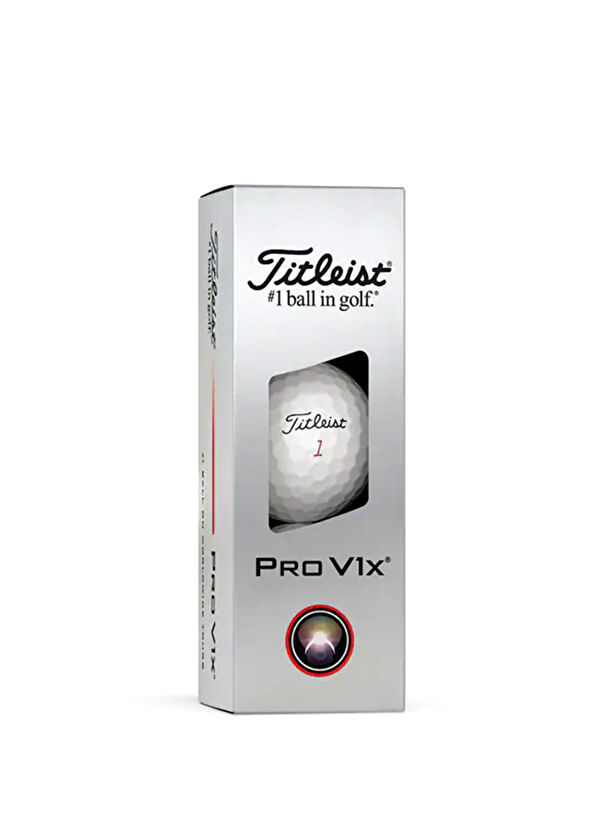 Titleist Pro V1X Beyaz 3'lü Golf Topu - 3