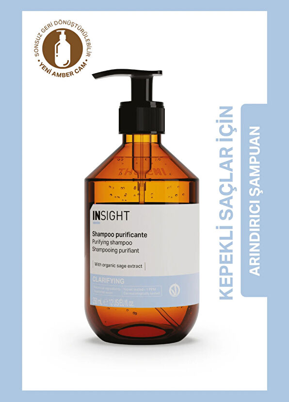 Insight Clarifying Kepekli Saçlar İçin Arındırıcı Şampuan 350 ml - 2