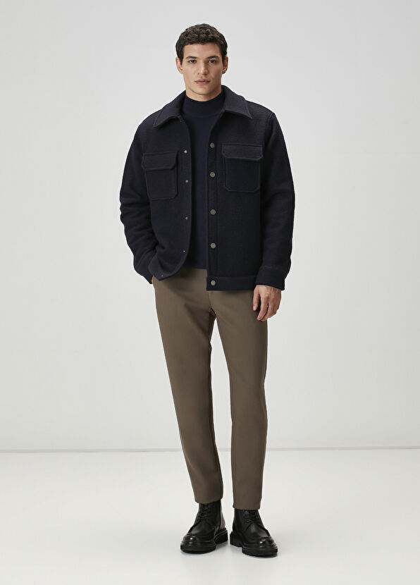 Beymen Club Lacivert Dış Gömlek - 3