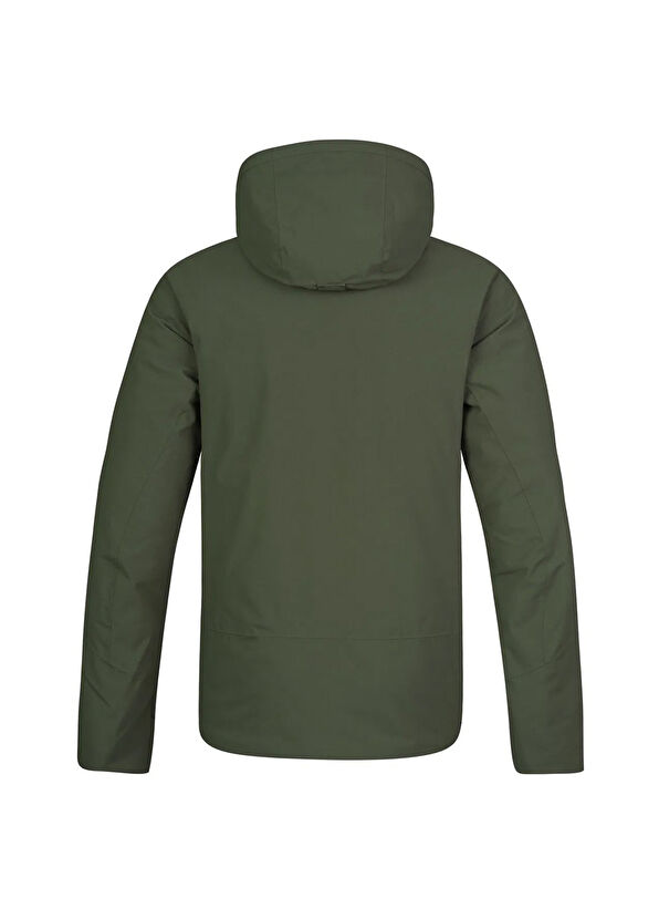 Hannah Derk II Chive Hooded Men's Outdoor Coat - 2