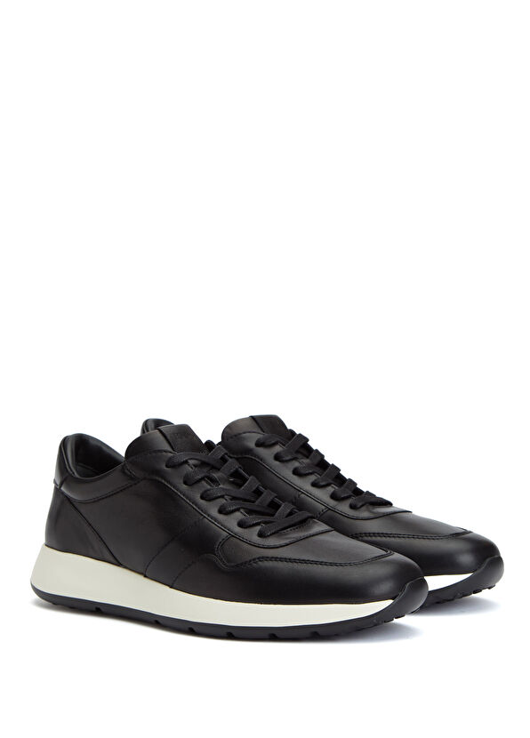 Tod's Black Men's Leather Sneakers - 2