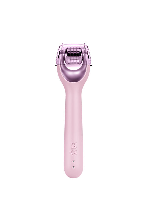 Geske MicroNeedle Face Roller Pink Mikro İğneli Buz Başlığı Pembe Kuvars Başlıklı Dermaroller Bakım Cihazı - 3