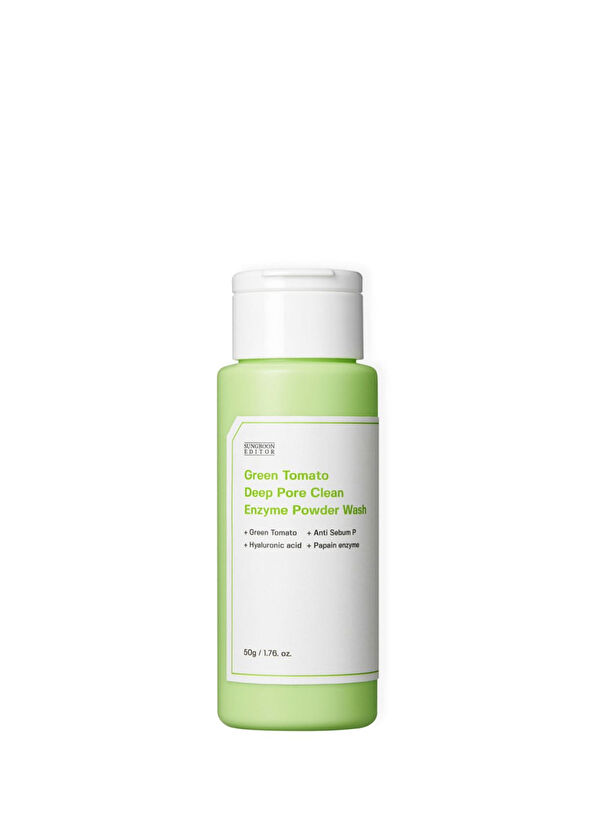 Sungboon Editor Green Tomato Deep Pore Clean Enzyme Temizleyici Yüz Maskesi 50 gr - 2