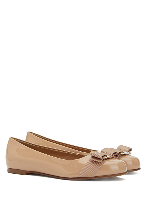 Ferragamo Varina Bej Deri Babet - 2