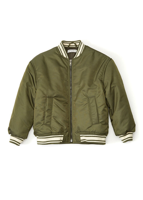 Golden Goose Yeşil Yazı Nakışlı Ceket - 1